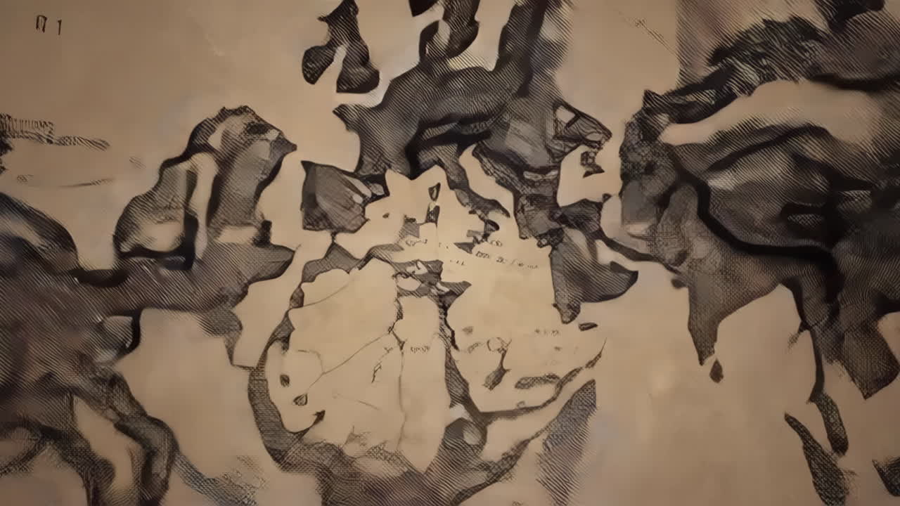 Global Visualization and Vintage Map