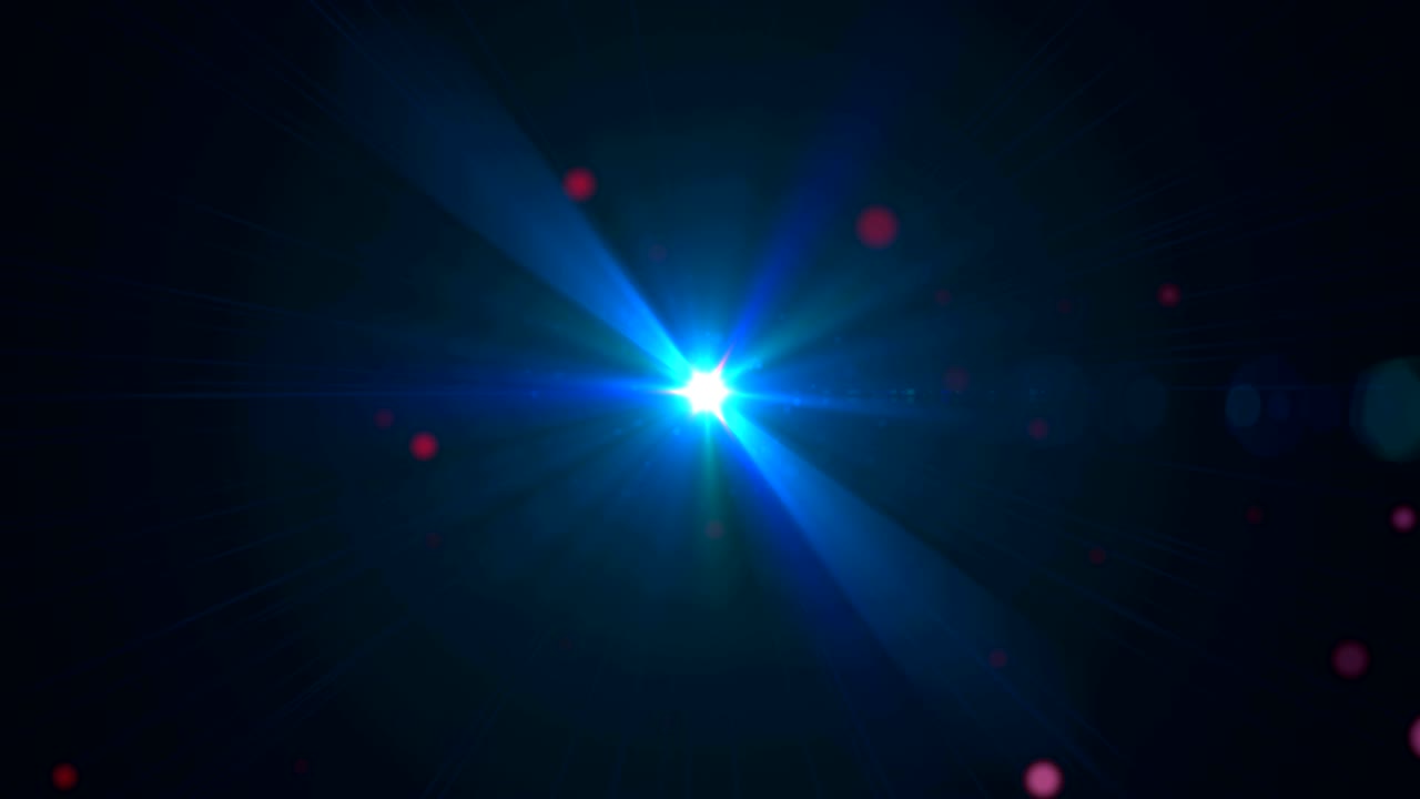 raggi di particelle di energia 4k