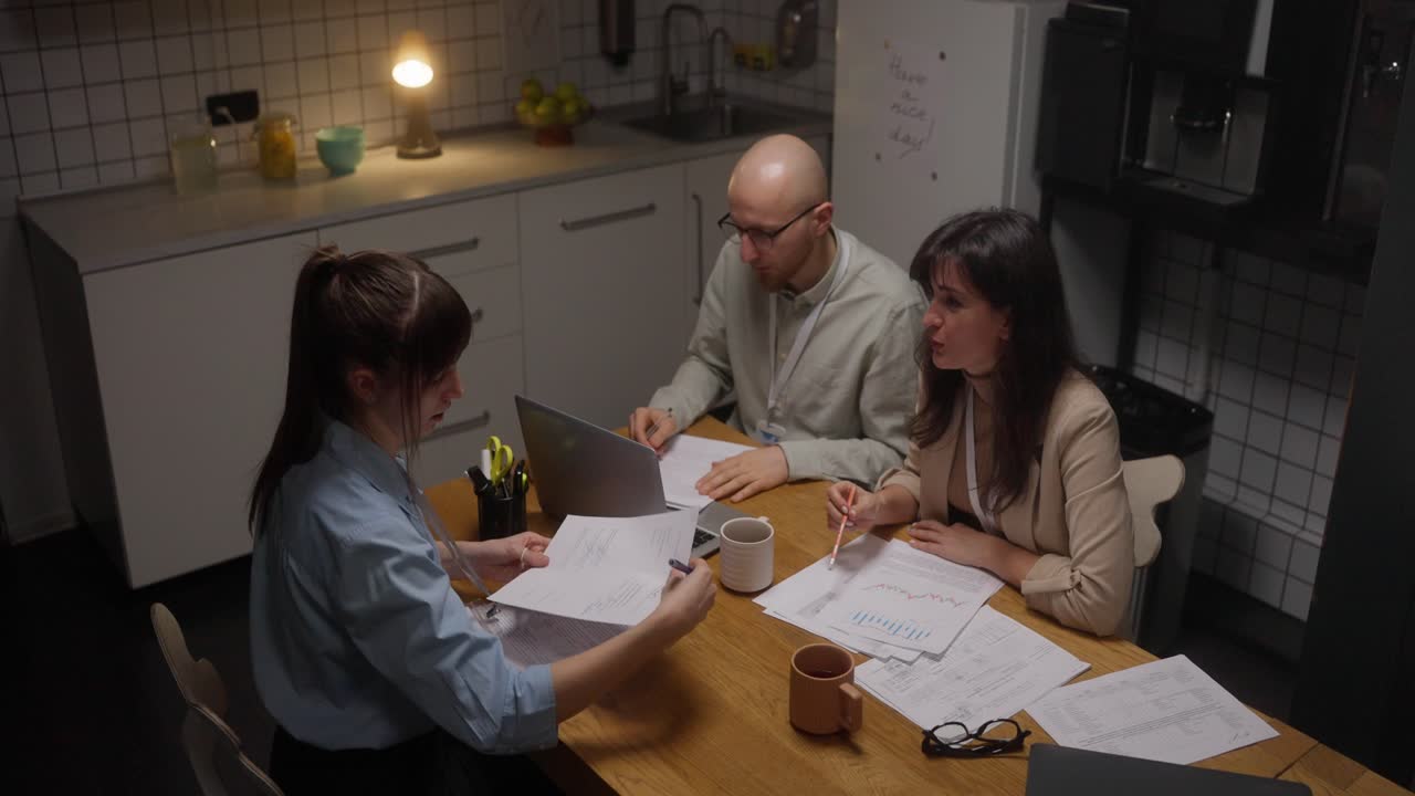 Riunione d'affari in ufficio