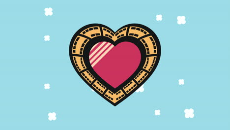 diseño de corazón elegante