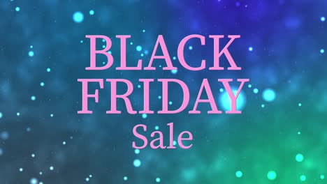 black friday event text animation motion graphics