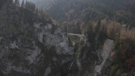 Neuschwanstein-Marienbrucke-Bridge---Waterfall-|-4K-|-DJI-MAVIC-2-PRO-D-LOG---Perfect-for-colour-grading