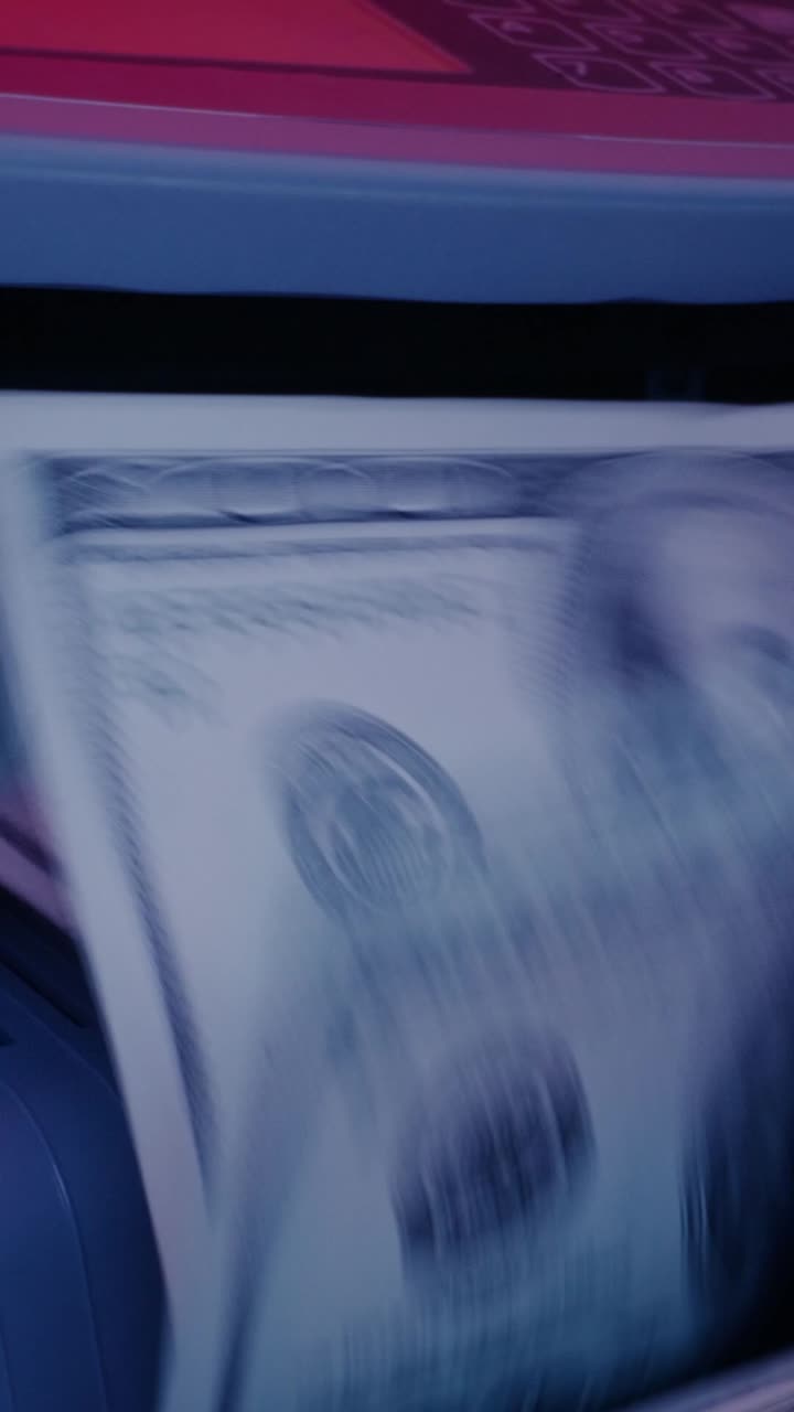 máquina contadora de dinero