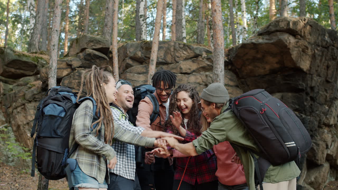 Friends on a Hiking Adventure