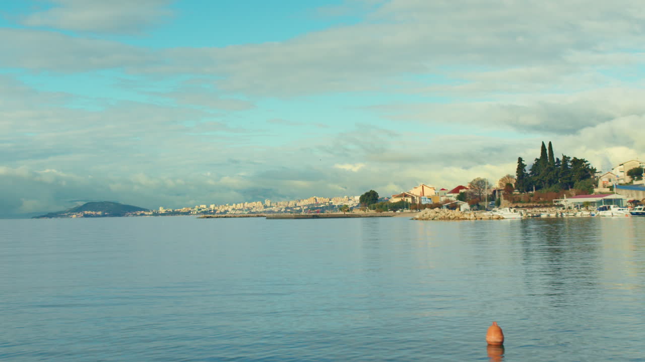 겨울철 크로아티아 해안