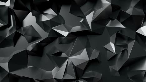 abstracto negro bajo poli grafito de fondo de cristal. sin problemas loopable.
