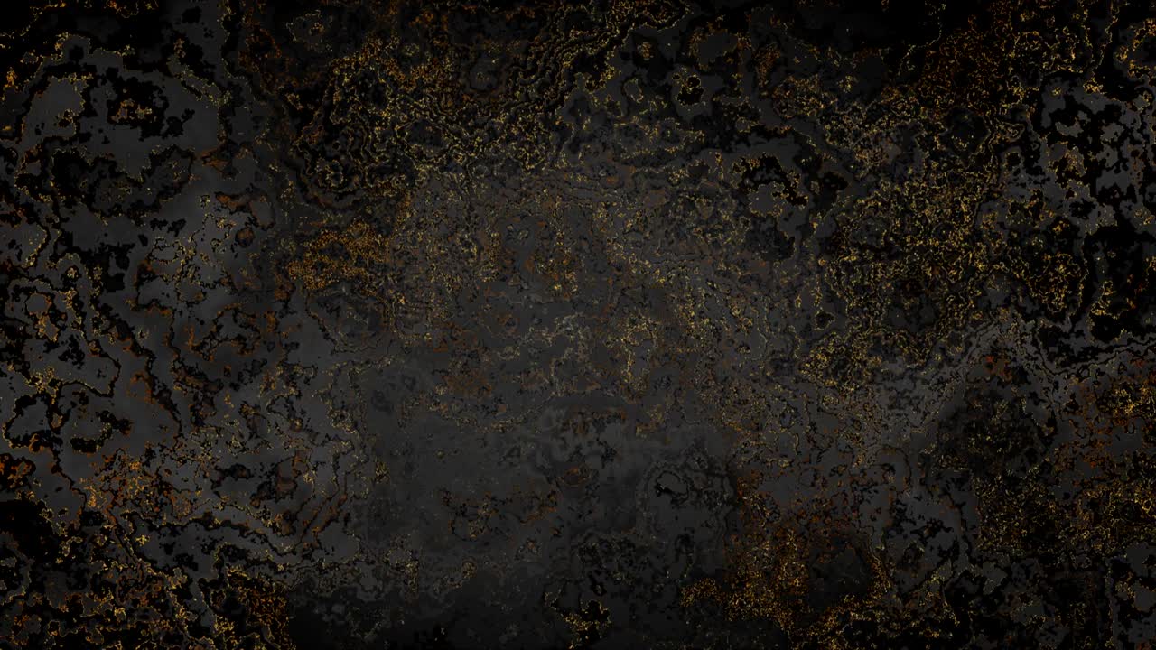 Black and golden dust particles grunge video animation