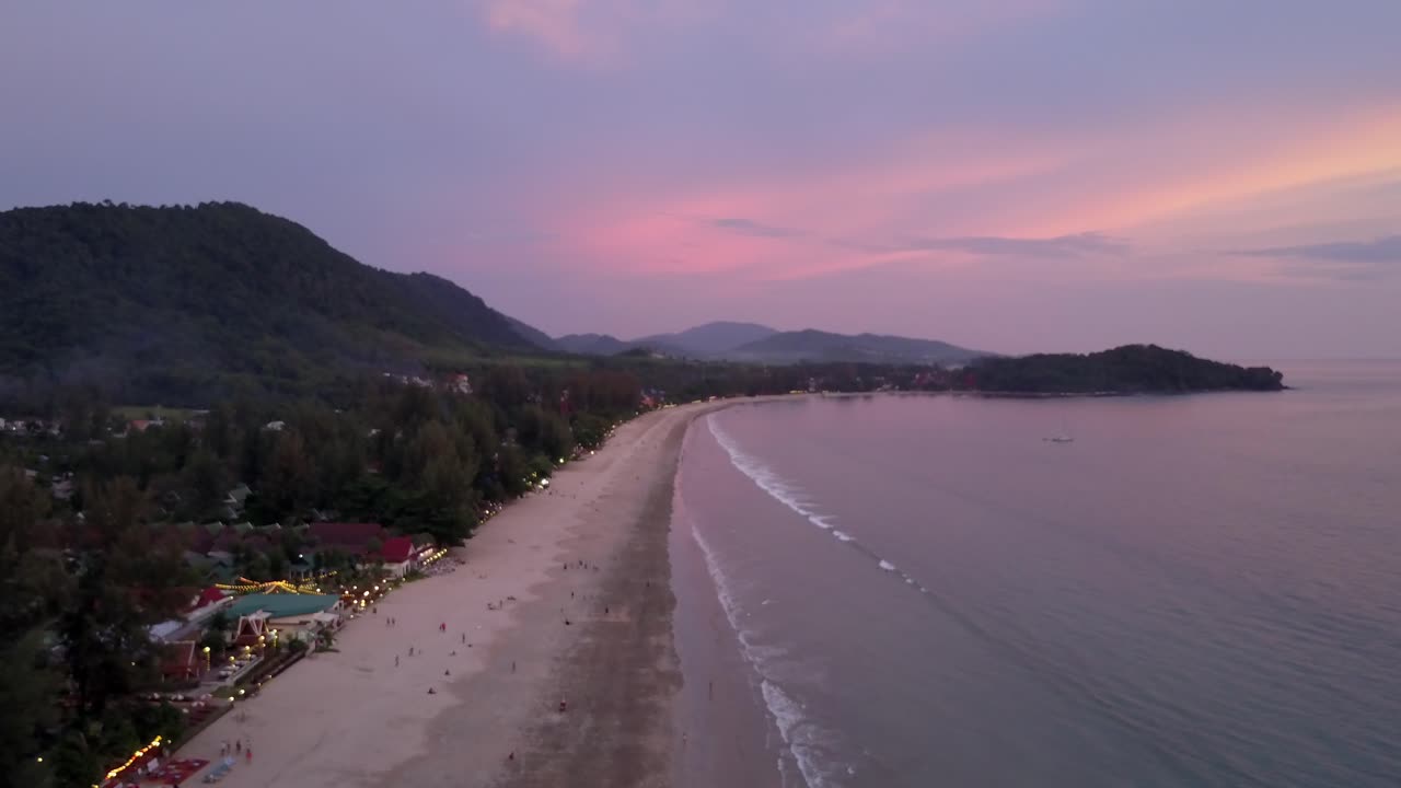 hermosas imágenes aéreas de tailandia