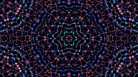 luz abstracta brillante que gobierna el color completo, caleidoscopio