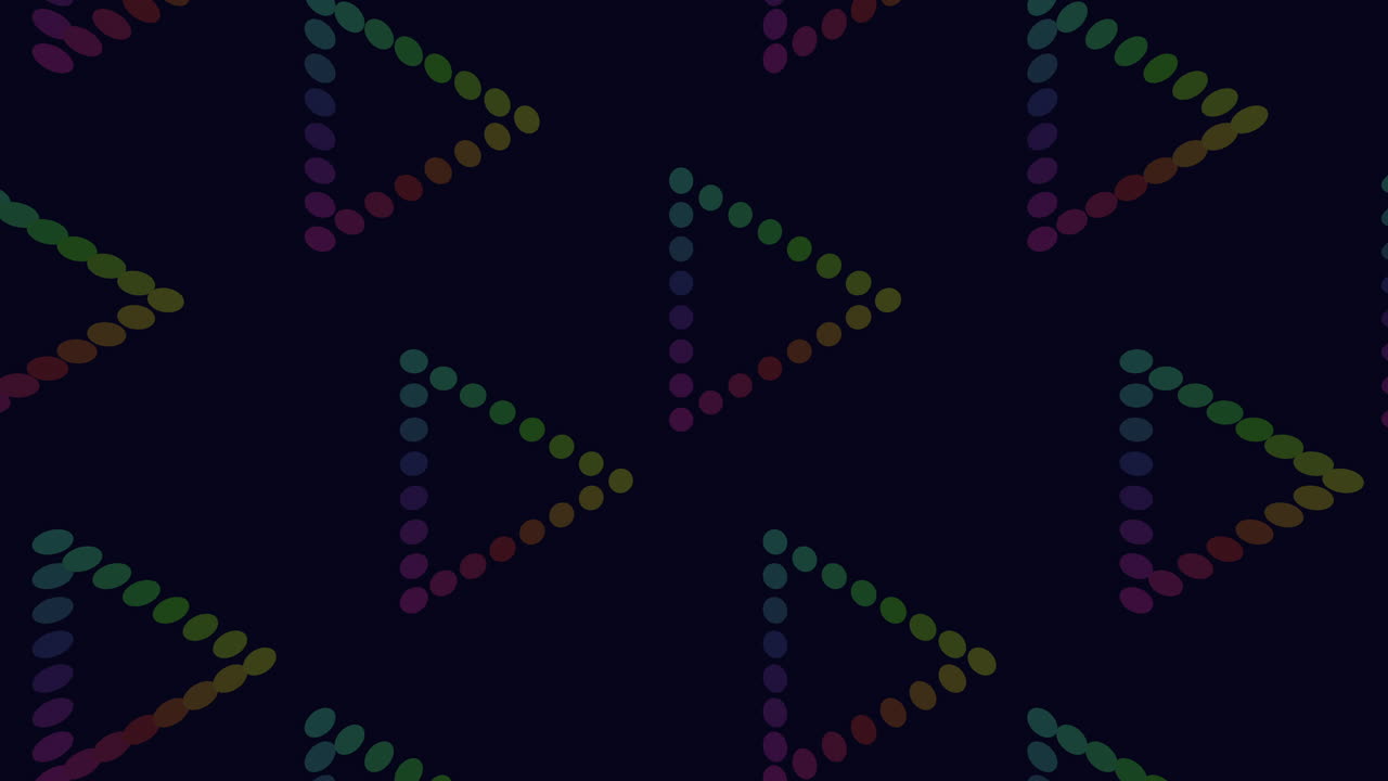 patrón geométrico vibrante de triángulos de colores