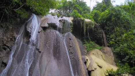 lush waterfall scenery