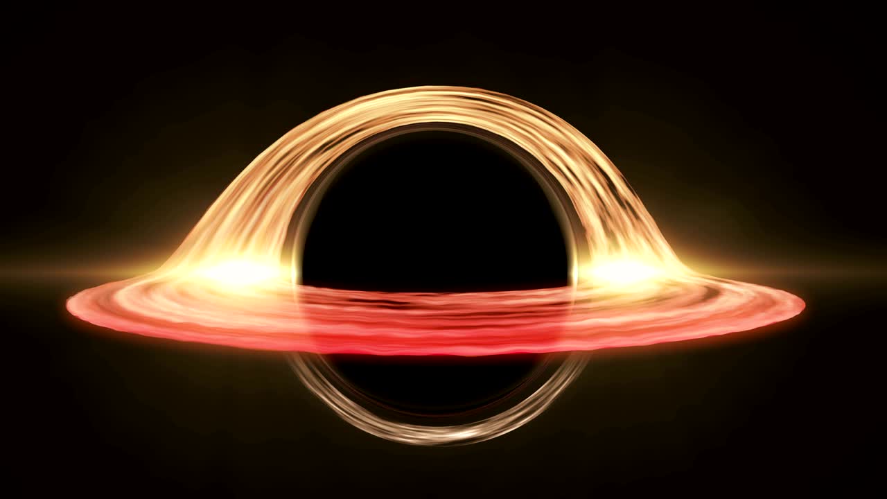 블랙홀 표현 4k 루프