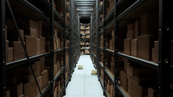 Automated Warehouse with Robots and Drones