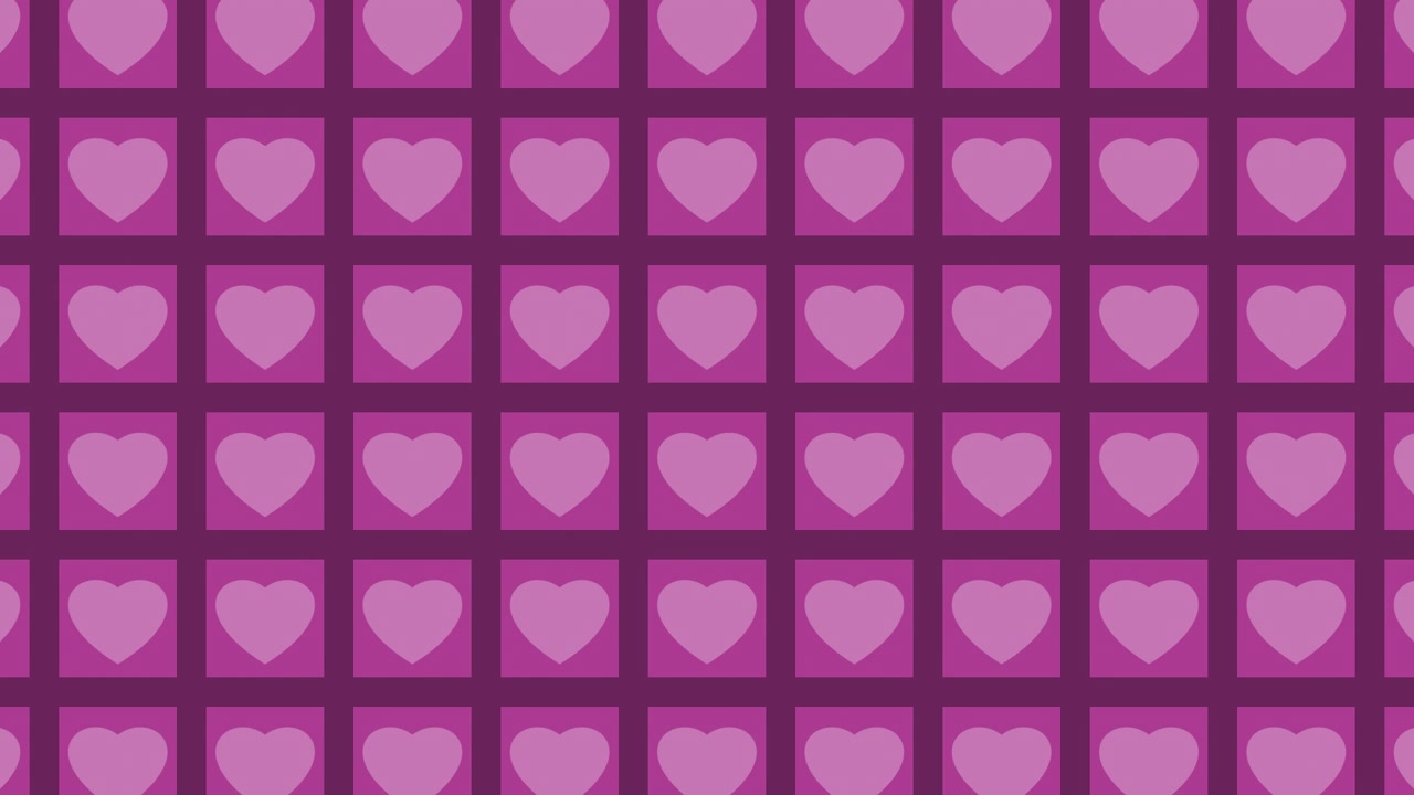 Purple Heart Pattern
