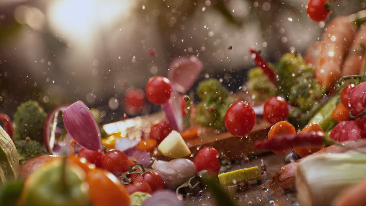 preparación de hortalizas frescas