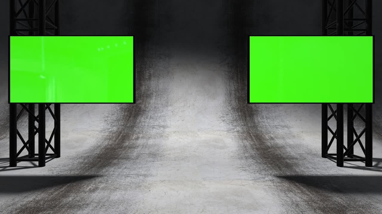 가상 스튜디오 배경 디지털 인테리어 3d 렌더링