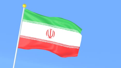 the national flag of the world, iran