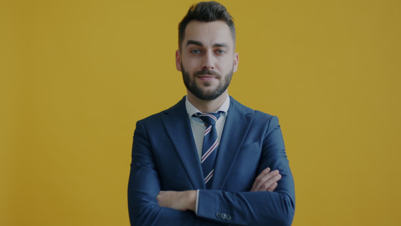 Retrato de un hombre de negocios