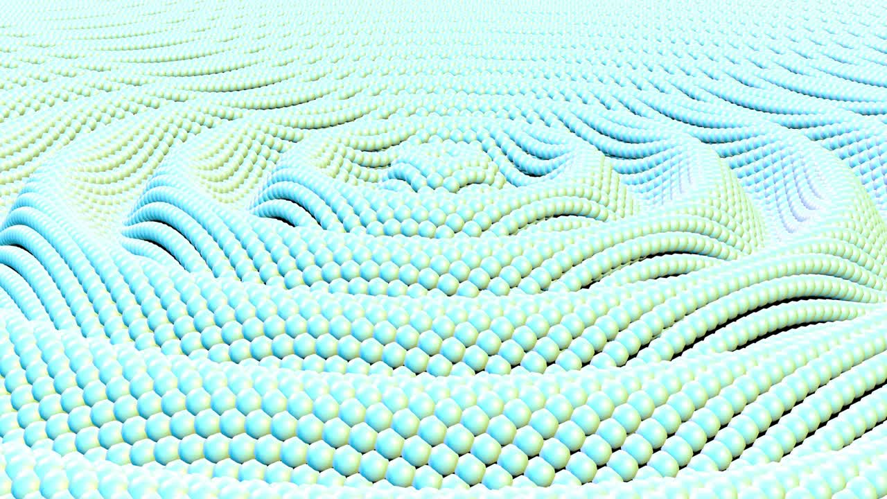 trend Color wave circle intro able to loop seamless 4k