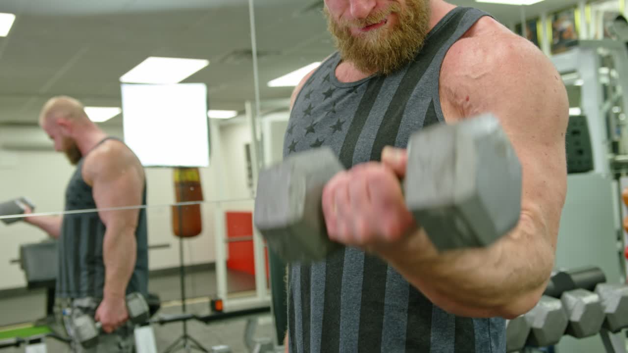 Physical and muscle weight training for body building workout