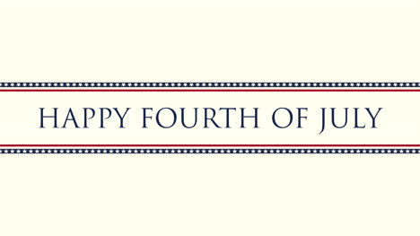 animated closeup text july 4th on holiday background 38