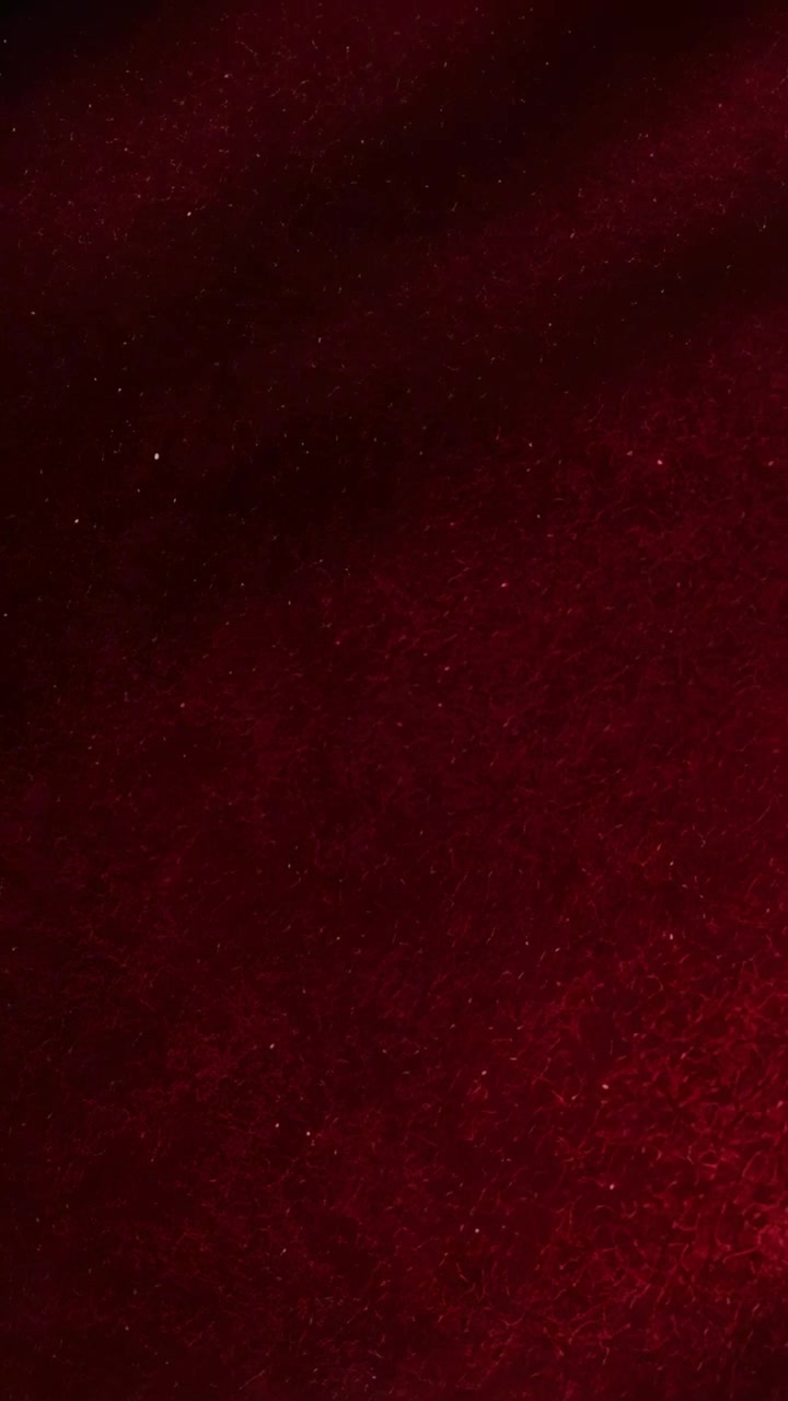 Video verticale: ispezione ravvicinata di grano rosso, camera che si sposta creando una leggera ombra mentre i granelli brillano