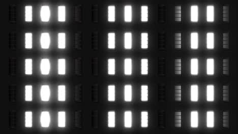 led light display grid pattern