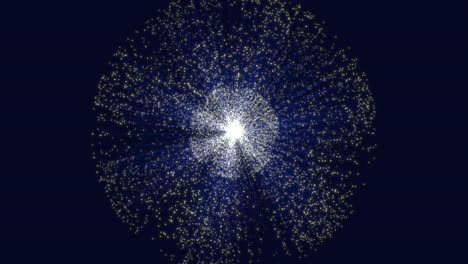 A-Blue-Sphere-With-Many-Small-Dots