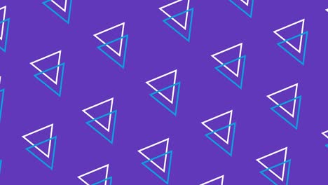 fondo de patrón de diseño abstracto. estilo de memphis con formas geométricas de diferentes colores vintage. diseño de arte pop sin costuras.