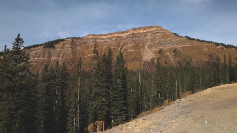 walking gimbal video with colorado mountain in background