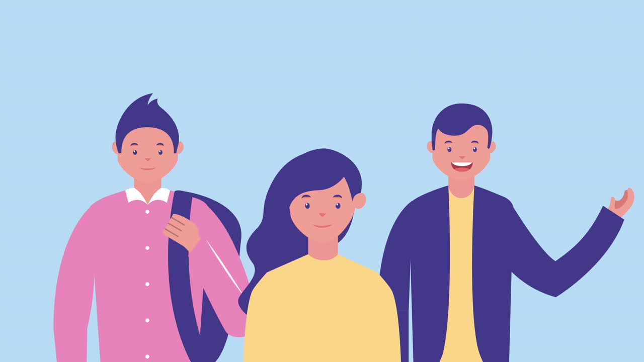 우아한 사업가 아바타 캐릭터