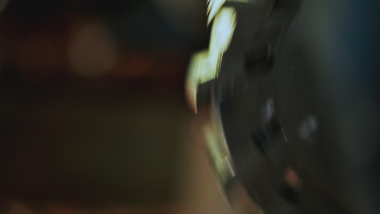 흐릿한 회전하는 물체