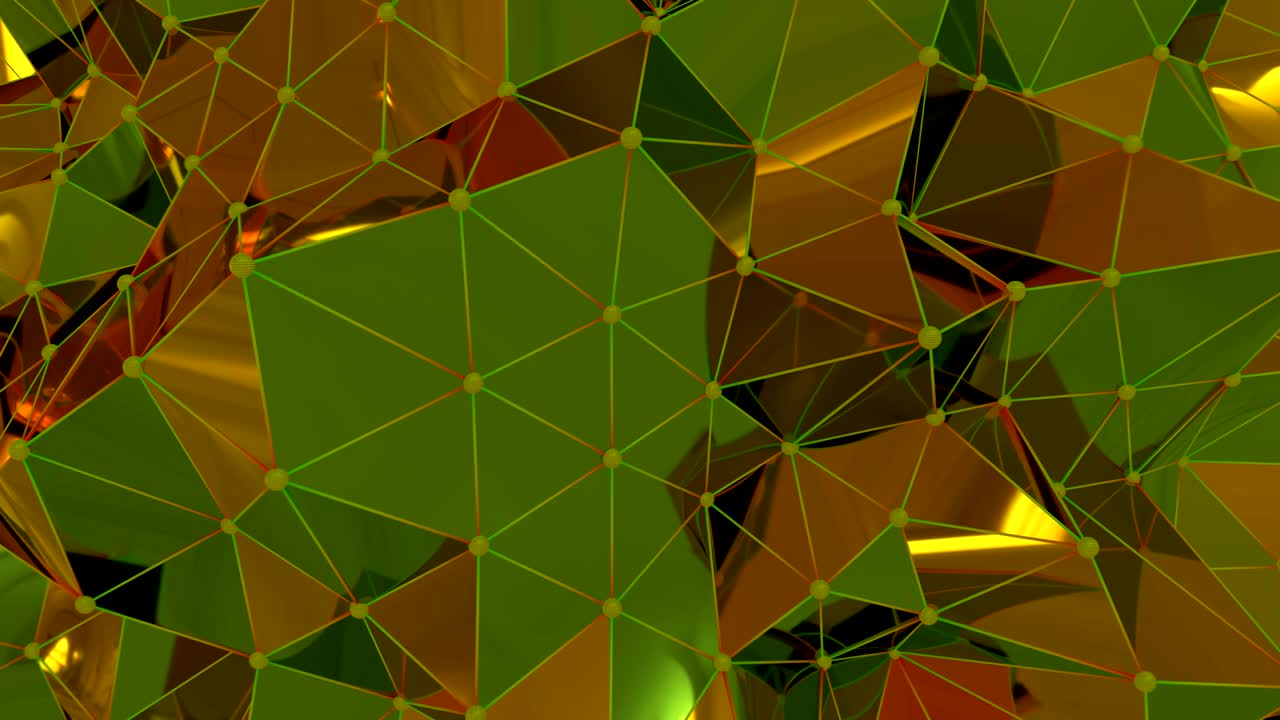 la red neuronal abstracta de 4k.