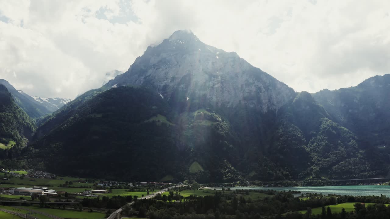 웅장한 알프스 풍경