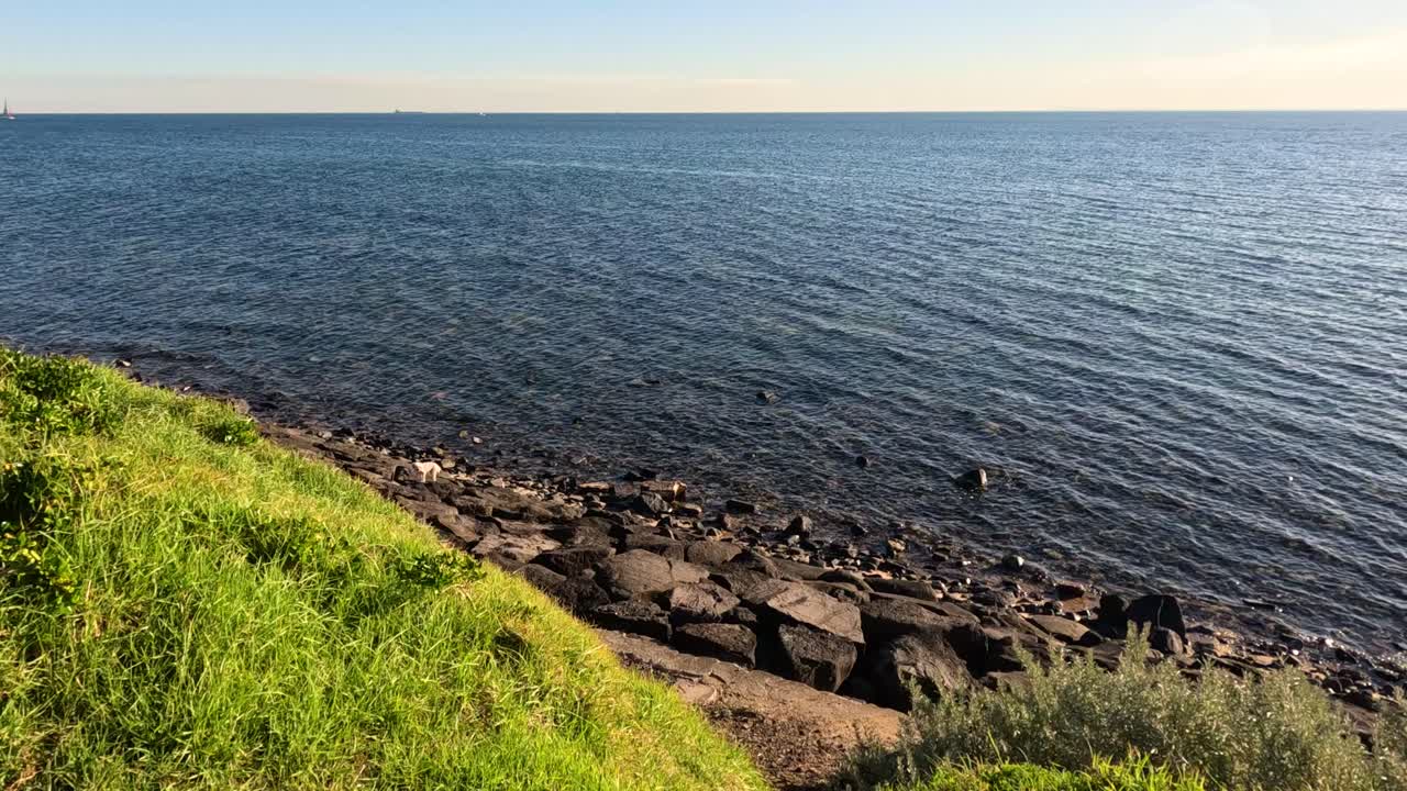 브라이튼 해변의 조용한 풍경