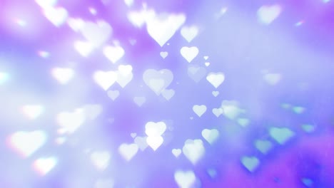 fondo de bokeh de corazón