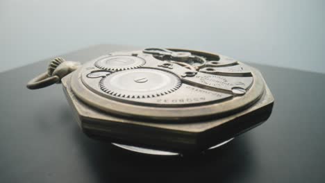 vintage pocket watch mechanism