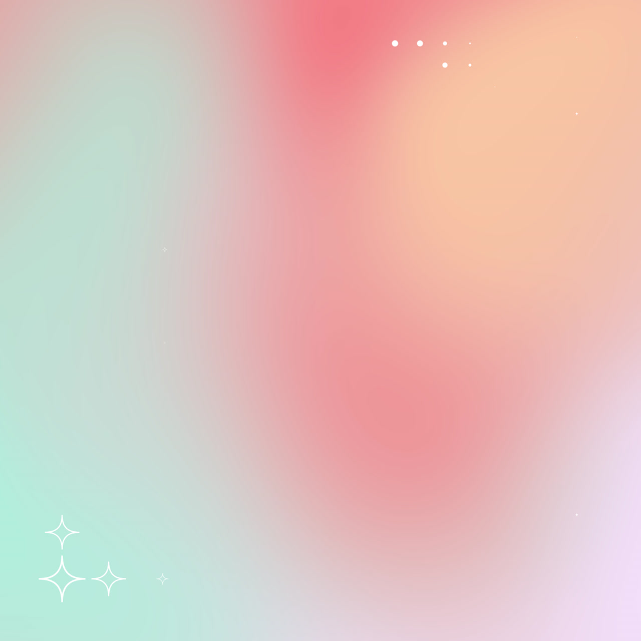 Soft Pastel Gradient Backgrounds with Minimalist Geometric Shapes