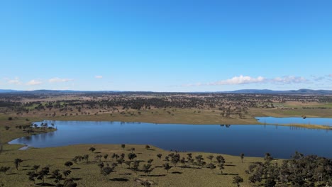 rangers valley dam, nsw, australia