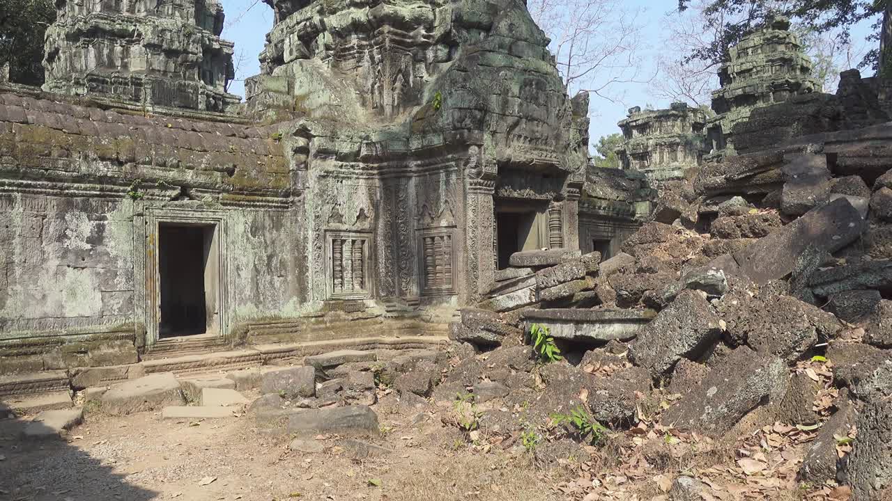 templo de ta prohm en angkor wat, en la región de camboya.