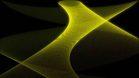 yellow color dot shape pattern animation motion graphics