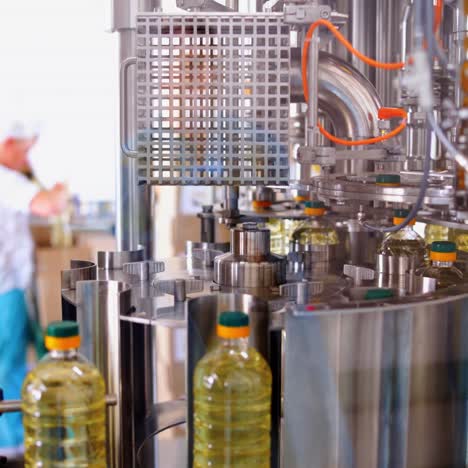 sunflower oil factory