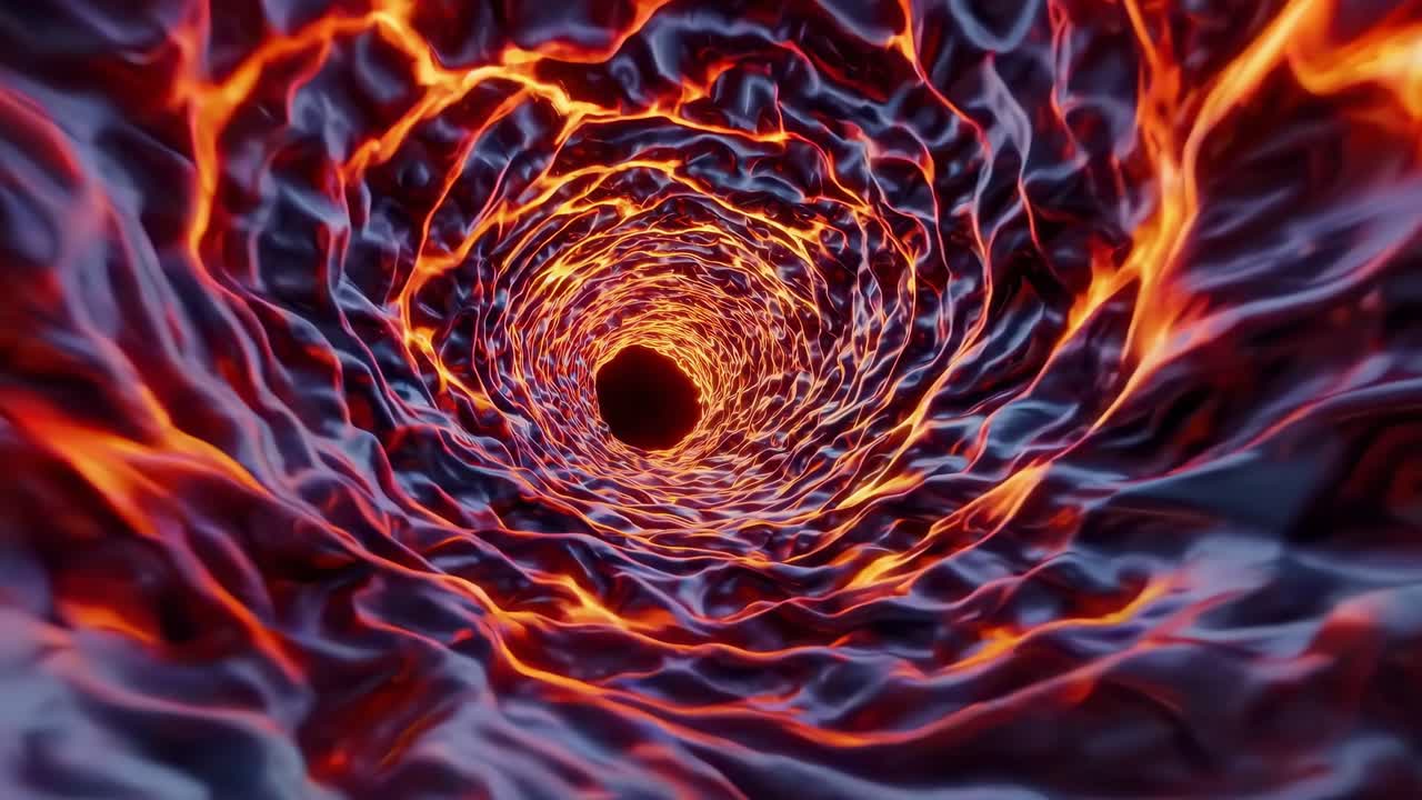 vórtice de túnel abstracto