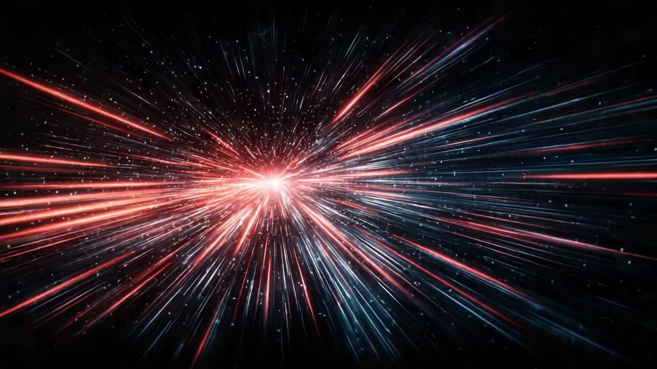 Esplosione Dinamica di Energia Catturata in Movimento ad Alta Velocità: Uno Spettacolare Display di Colori e Luce che Riflette il Potere degli Elementi Cosmici Attraverso una Vasta Distanza Cosmica