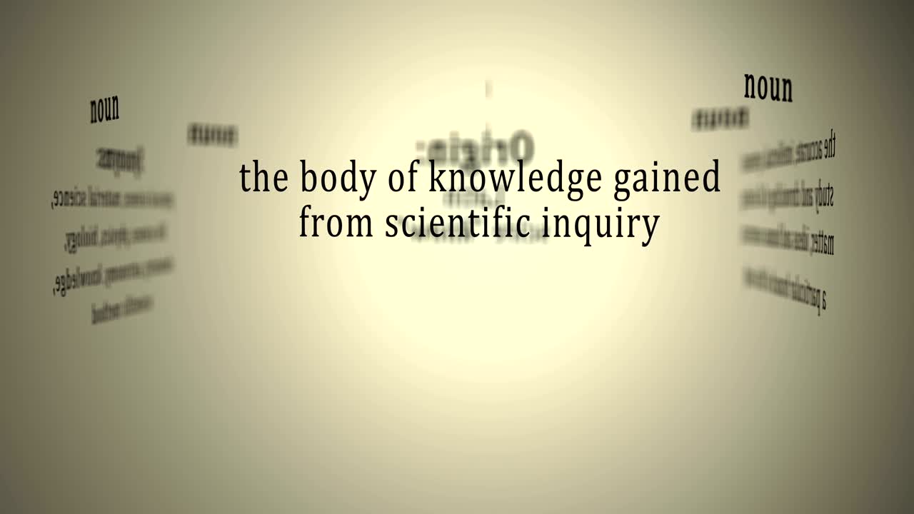 정의: 과학