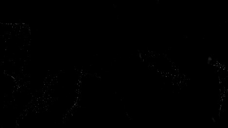 fondo de partículas formadas en 4k - video de stock de bucle