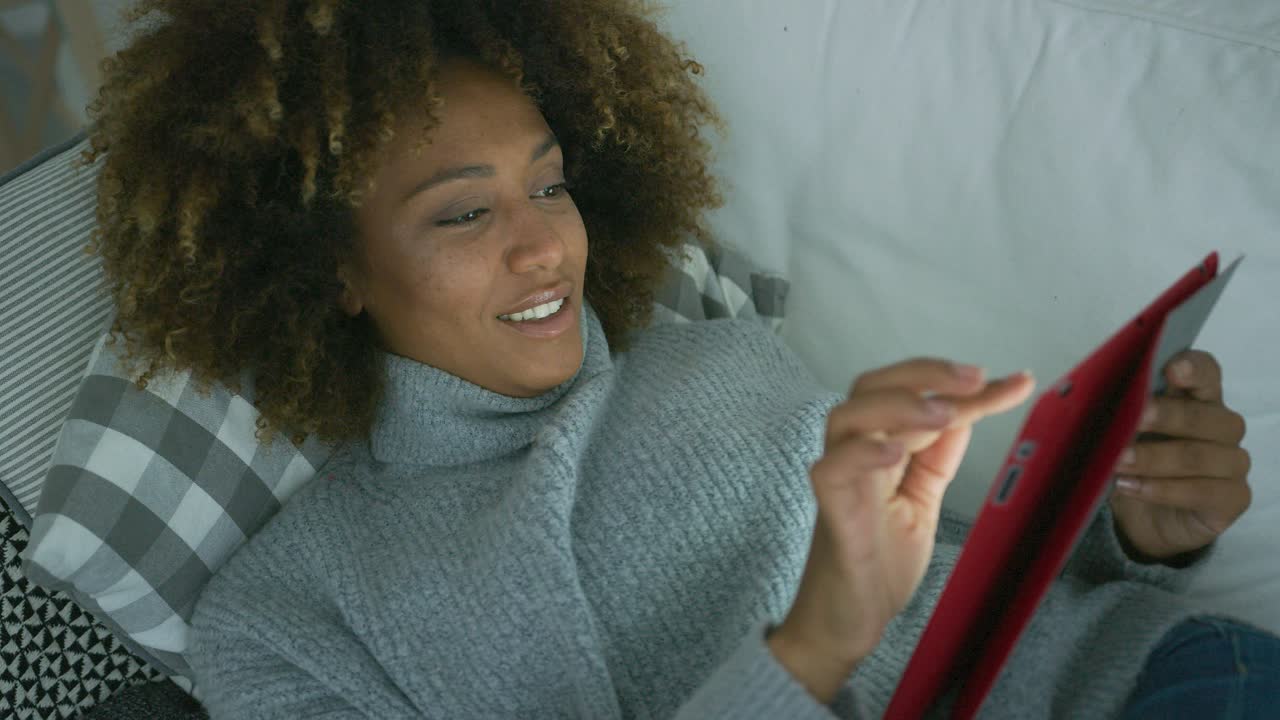 Content model using tablet at home
