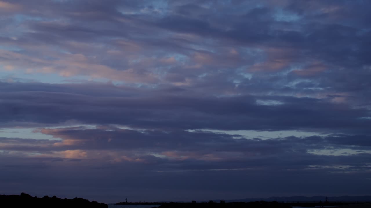 Colorful Sunset Cloudscape