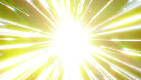 túnel de luz dinámico. las líneas brillantes se alejan rápidamente de nosotros. en bucle