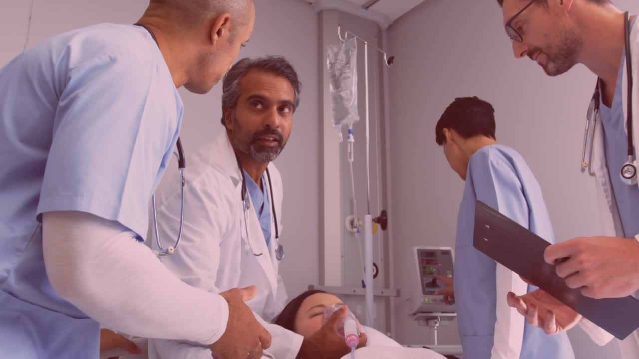 texto de coronavirus contra el equipo de médicos que trabajan en el hospital